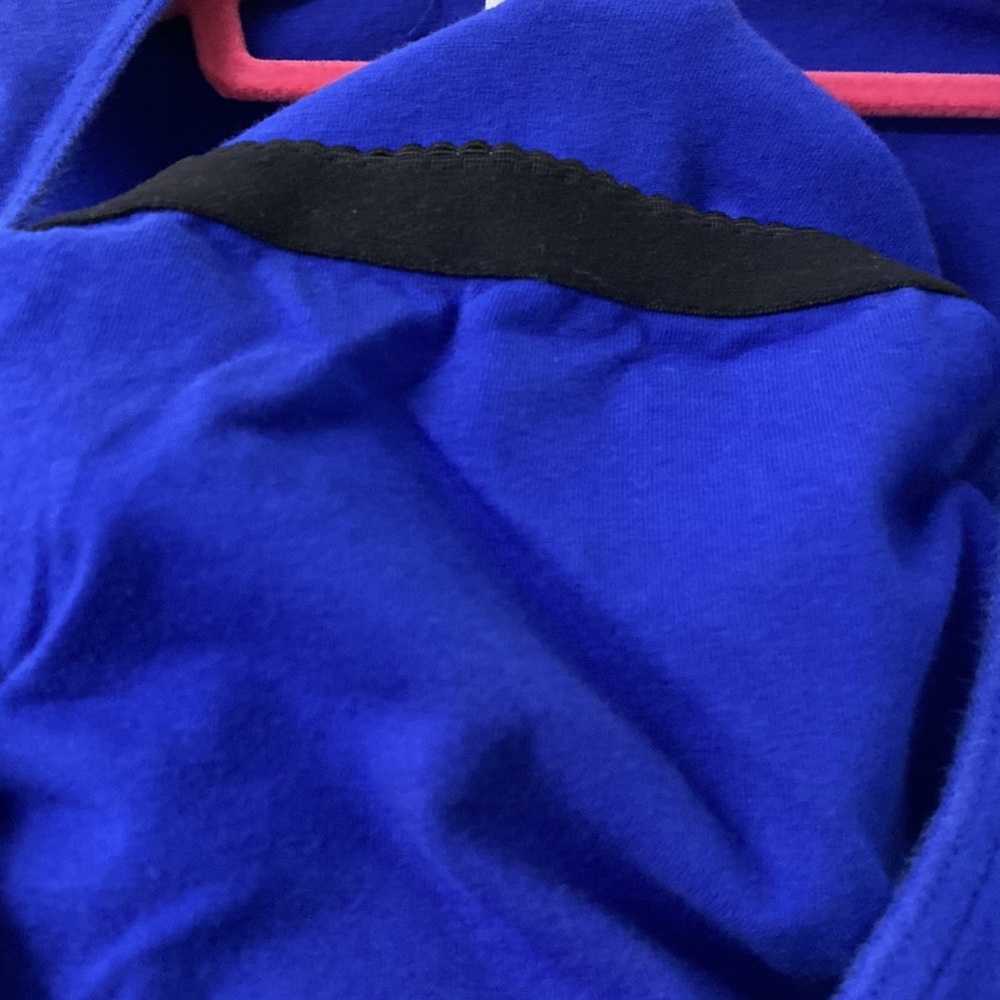 Lot Of 2 Capezio Ballet Tank Leotard Royal Blue Bodysuit Womens Large Dance Yoga - Picture 6 of 6
